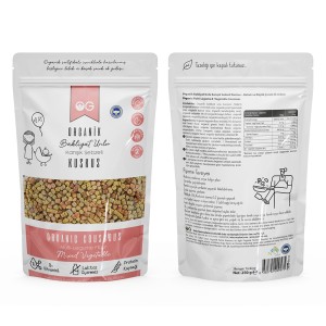 Karışık Sebzeli & Bakliyat Unlu Bebek Kuskus (250 GR)