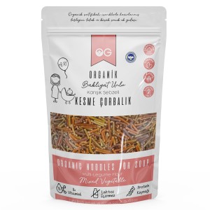 Karışık Sebzeli Bakliyat Unlu Kesme Çorbalık 200Gr +8 Ay