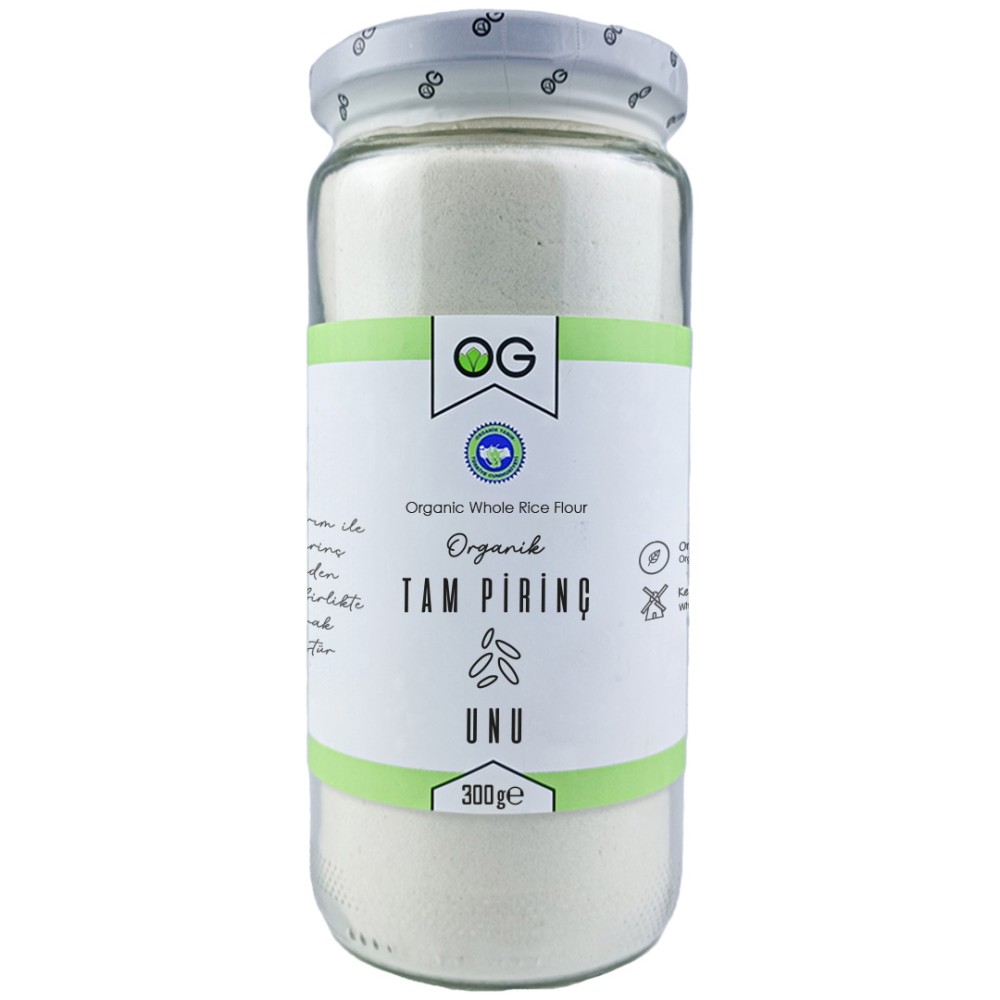 Nisa Organik 300 GR Organik Tam Pirinç Unu Paketi