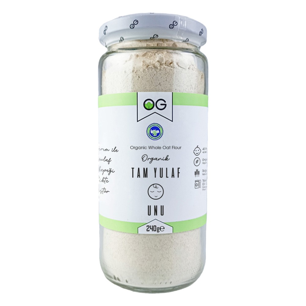 Nisa Organik 240 GR Organik Tam Yulaf Unu Paketi