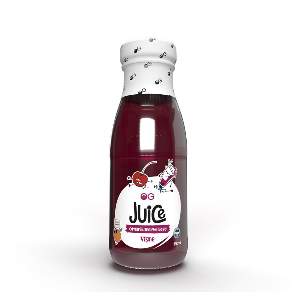 Nisa Organik 250 ML Organik Vişne Suyu Şişesi