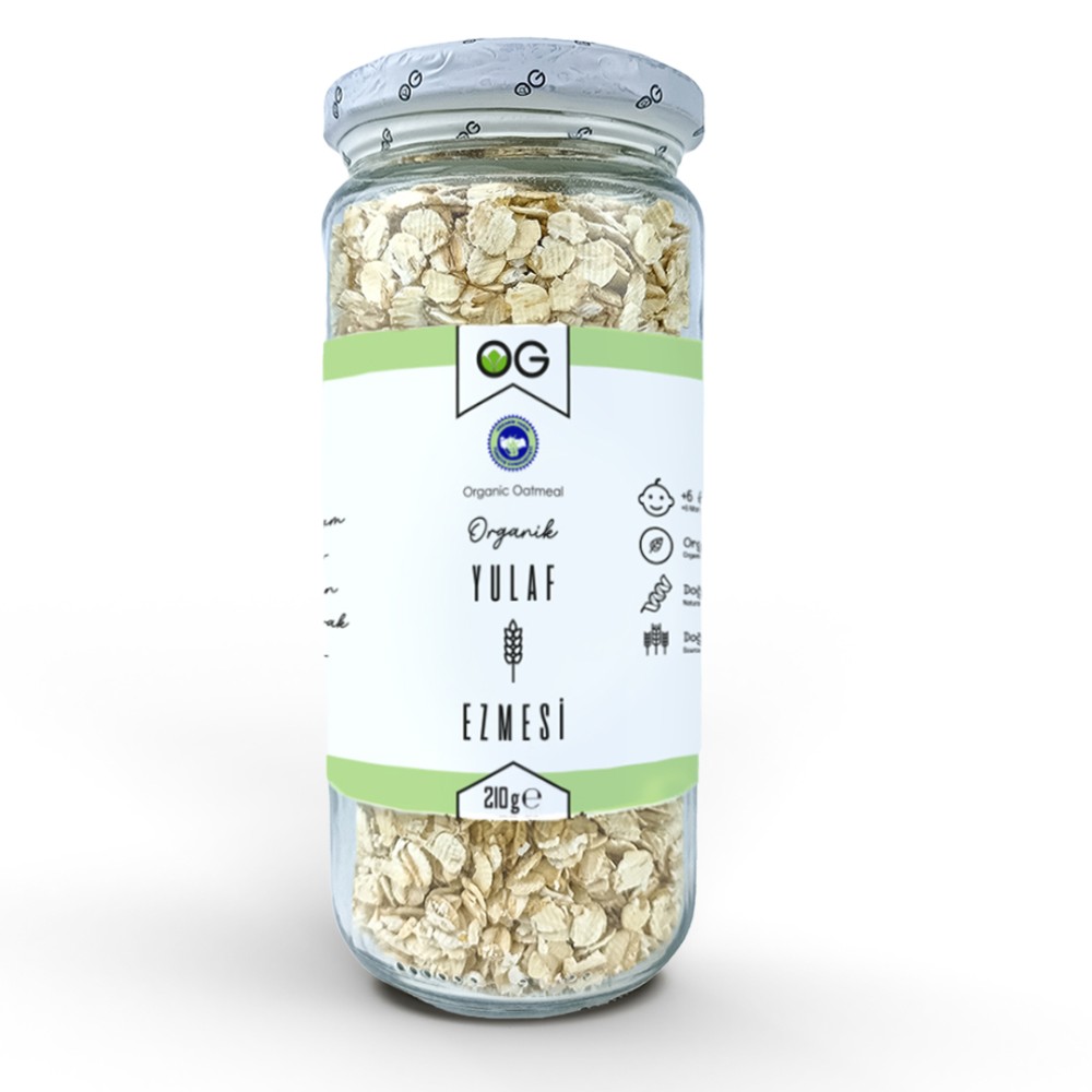 Nisa Organik 210 GR Organik Yulaf Ezmesi Paketi