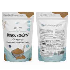 Keçiboynuzlu Toz Bebek Bisküvisi 240 Gr +6 Ay
