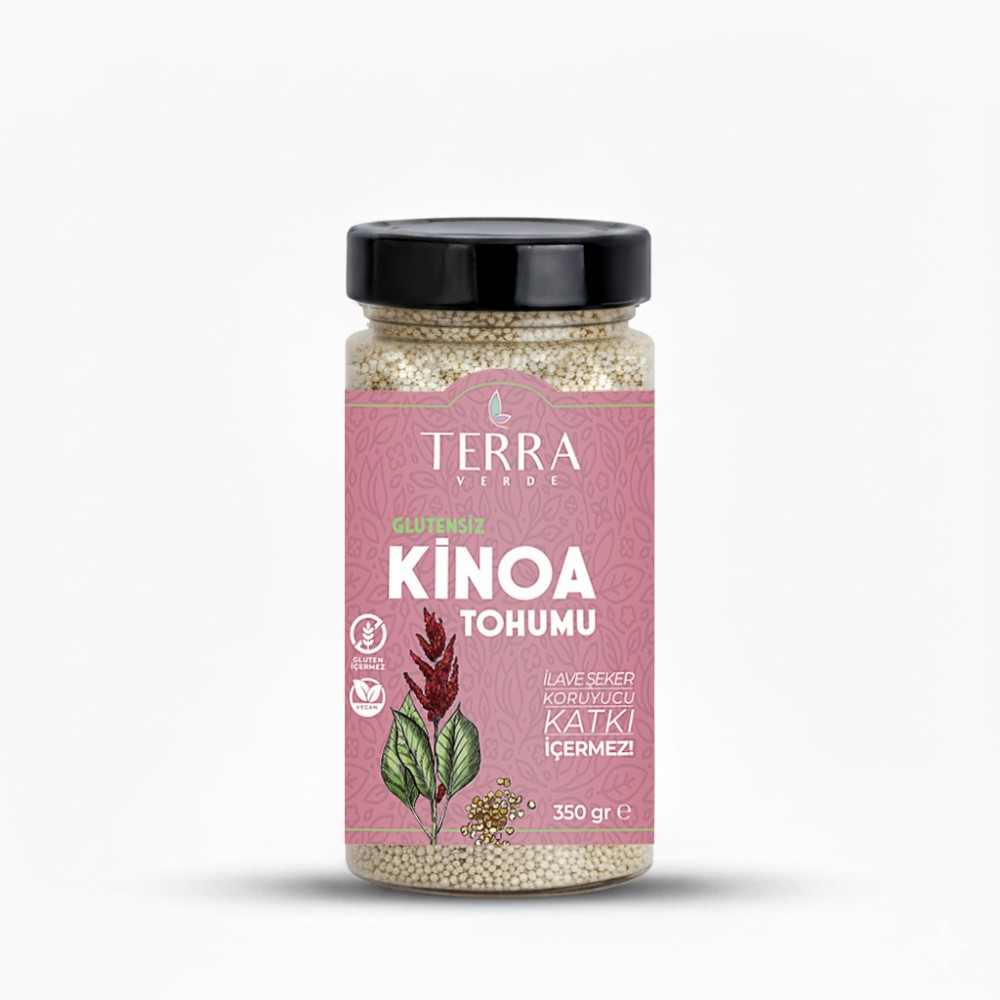 Terra Verde 350 g Glutensiz Güney Amerika Kökenli Saf Kinoa Tohumu