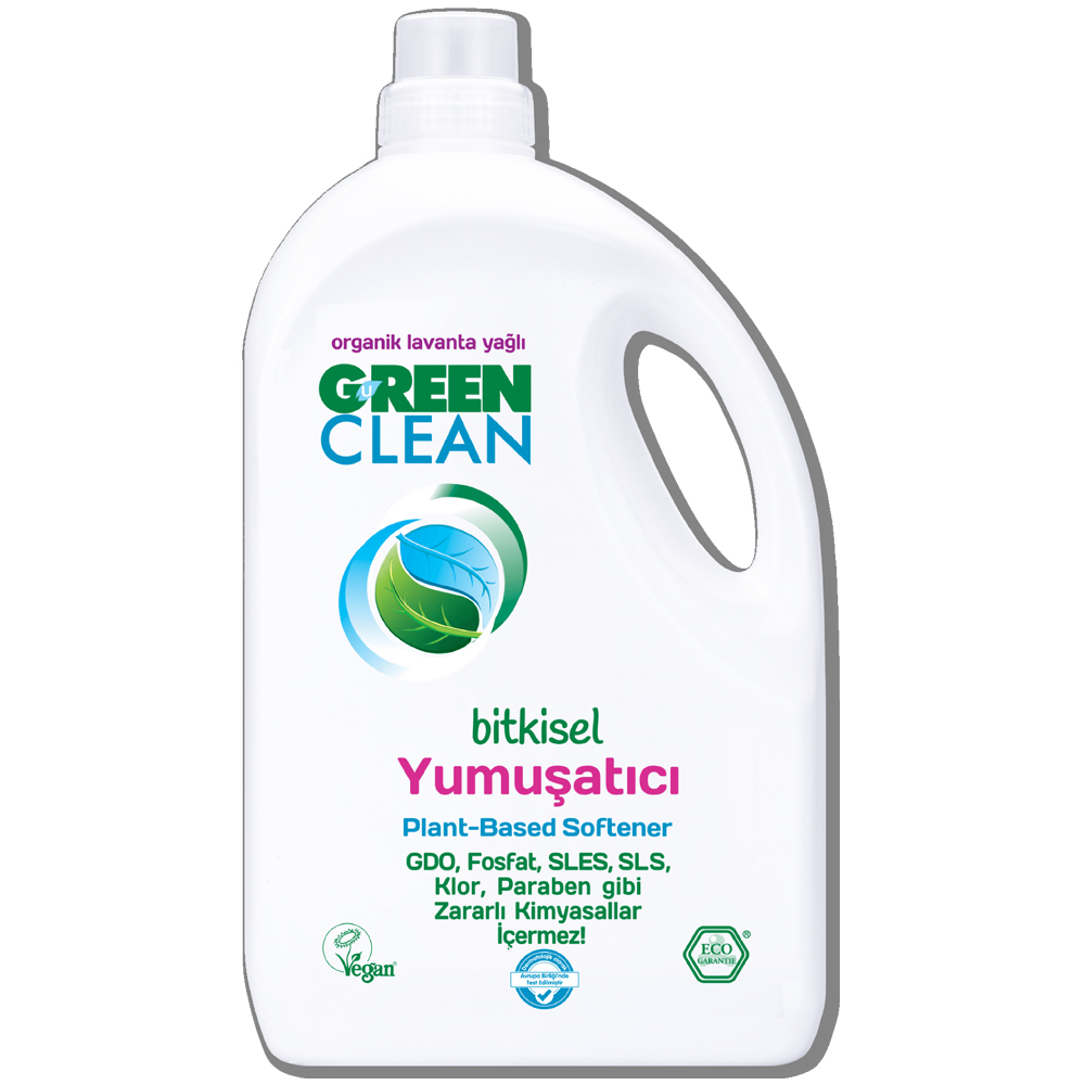 U Green Clean 2750 ML Organik Lavanta Yağlı Bitkisel Yumuşatıcı Şişesi