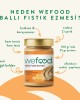 Wefood 300 GR Şekersiz Ham Ballı Fıstık Ezmesi Kavanozu