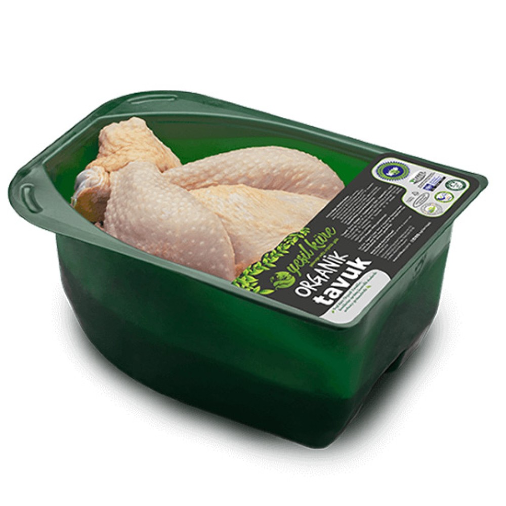 Yeşilküre Organik Bütün Tavuk Hijyenik Paket Görseli