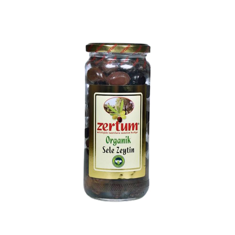 Zertum 400 GR Organik Sele Zeytin Ambalajı